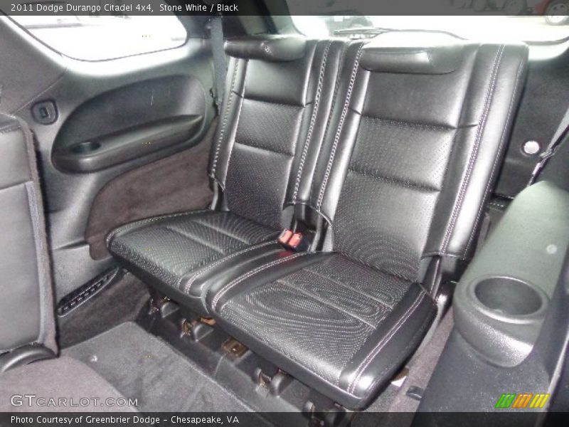 Stone White / Black 2011 Dodge Durango Citadel 4x4