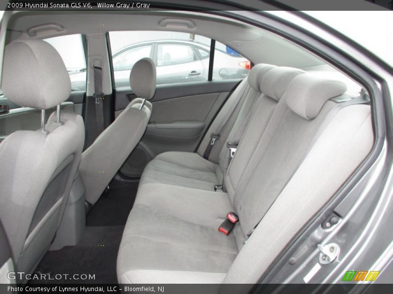 Willow Gray / Gray 2009 Hyundai Sonata GLS V6