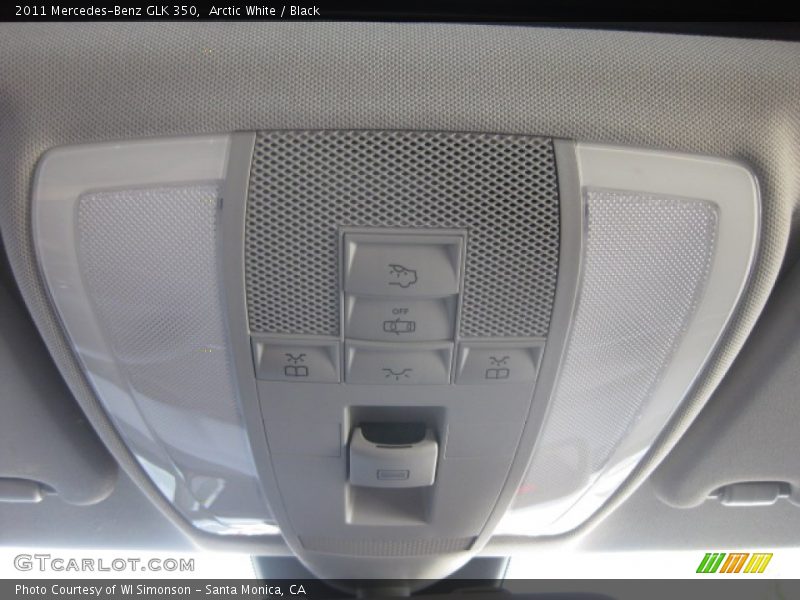 Arctic White / Black 2011 Mercedes-Benz GLK 350