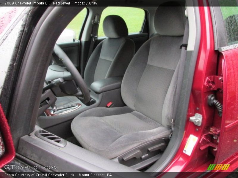 Red Jewel Tintcoat / Gray 2009 Chevrolet Impala LT