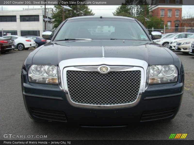 Steel Blue Metallic / Dark Slate Gray/Light Graystone 2007 Chrysler 300