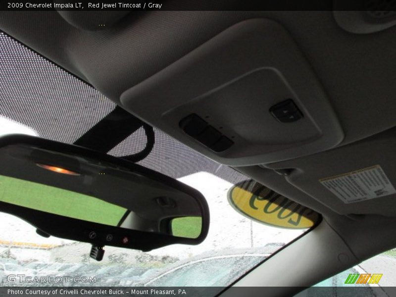 Red Jewel Tintcoat / Gray 2009 Chevrolet Impala LT