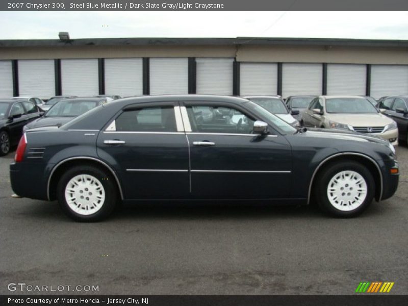 Steel Blue Metallic / Dark Slate Gray/Light Graystone 2007 Chrysler 300