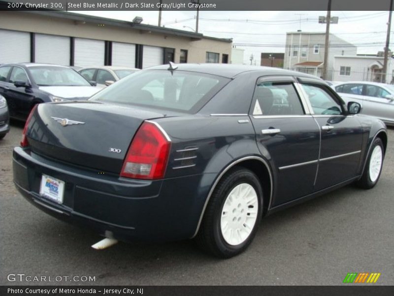 Steel Blue Metallic / Dark Slate Gray/Light Graystone 2007 Chrysler 300