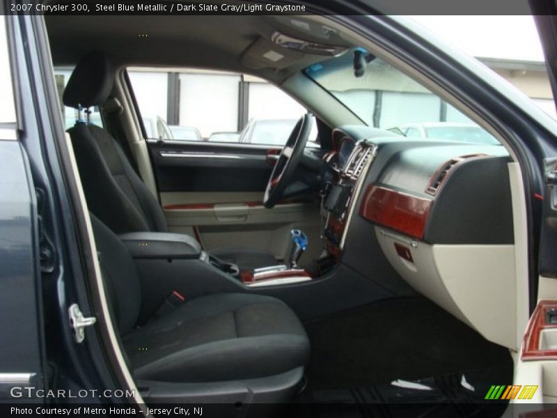 Steel Blue Metallic / Dark Slate Gray/Light Graystone 2007 Chrysler 300