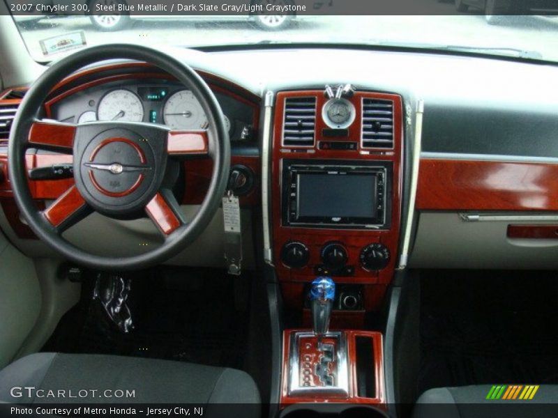 Steel Blue Metallic / Dark Slate Gray/Light Graystone 2007 Chrysler 300