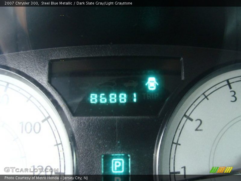 Steel Blue Metallic / Dark Slate Gray/Light Graystone 2007 Chrysler 300