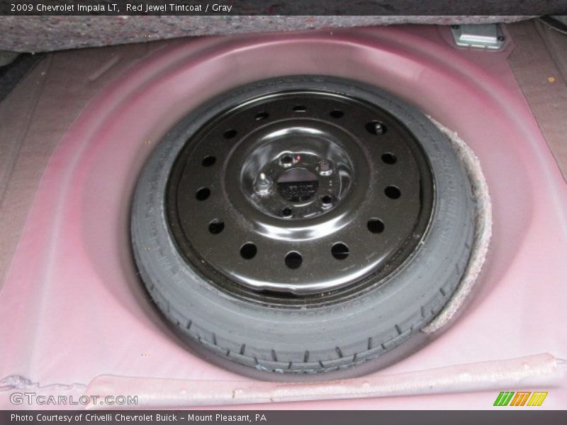 Red Jewel Tintcoat / Gray 2009 Chevrolet Impala LT