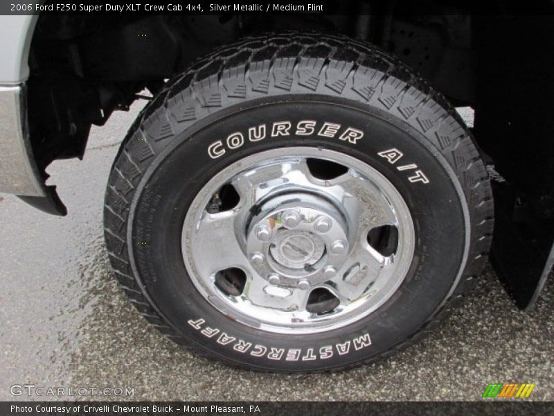 Silver Metallic / Medium Flint 2006 Ford F250 Super Duty XLT Crew Cab 4x4