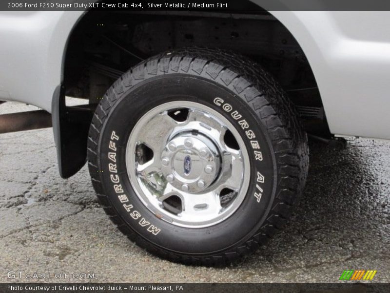 Silver Metallic / Medium Flint 2006 Ford F250 Super Duty XLT Crew Cab 4x4