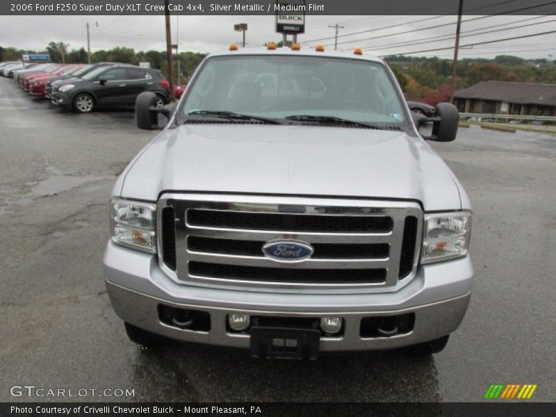 Silver Metallic / Medium Flint 2006 Ford F250 Super Duty XLT Crew Cab 4x4