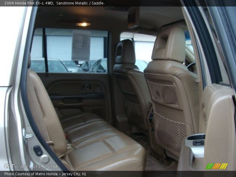 Sandstone Metallic / Saddle 2004 Honda Pilot EX-L 4WD