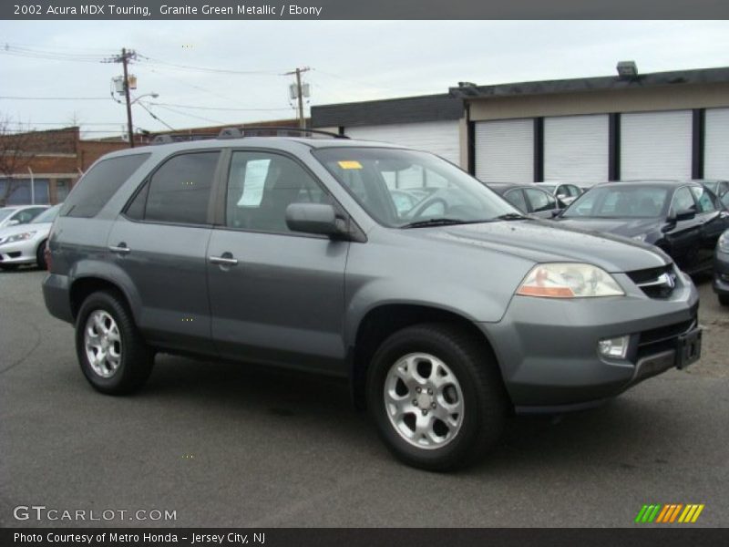 Granite Green Metallic / Ebony 2002 Acura MDX Touring