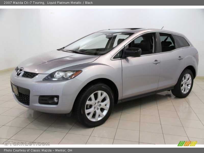 Liquid Platinum Metallic / Black 2007 Mazda CX-7 Touring