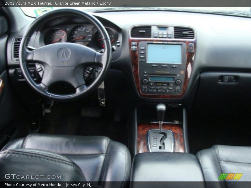 Granite Green Metallic / Ebony 2002 Acura MDX Touring