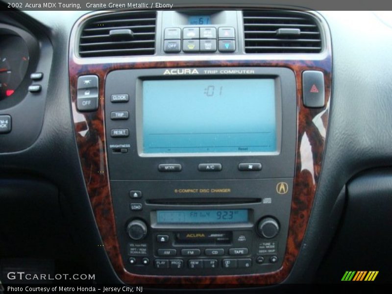 Granite Green Metallic / Ebony 2002 Acura MDX Touring