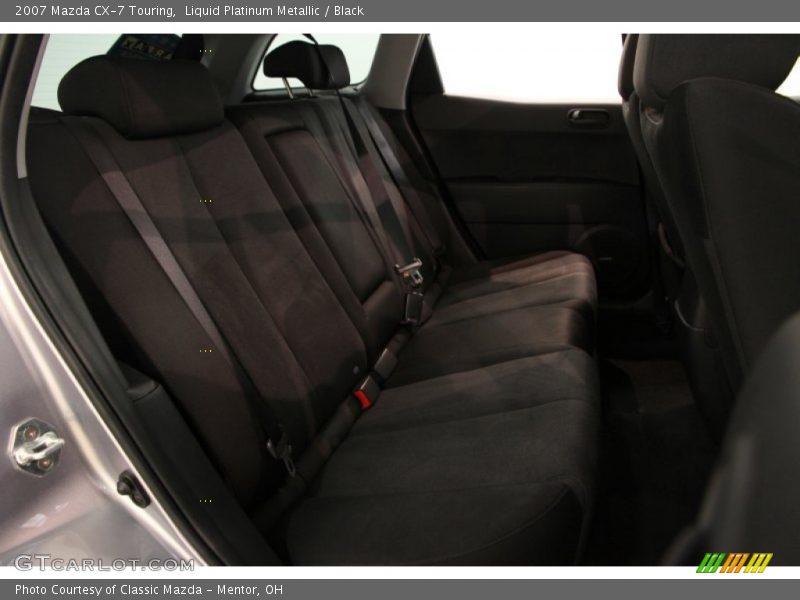 Liquid Platinum Metallic / Black 2007 Mazda CX-7 Touring