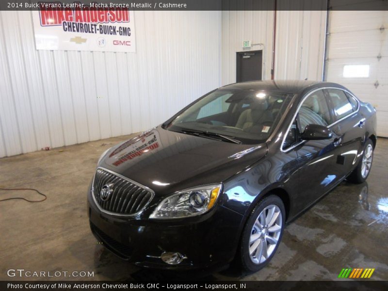 Mocha Bronze Metallic / Cashmere 2014 Buick Verano Leather