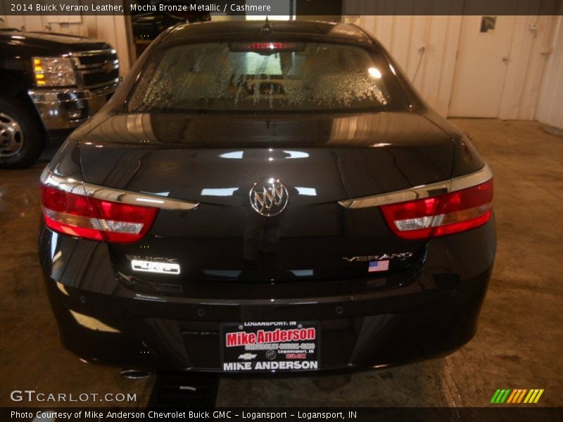 Mocha Bronze Metallic / Cashmere 2014 Buick Verano Leather