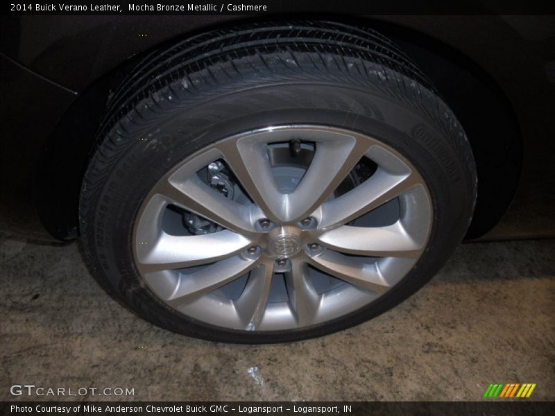 Mocha Bronze Metallic / Cashmere 2014 Buick Verano Leather