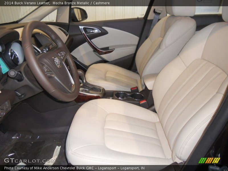 Mocha Bronze Metallic / Cashmere 2014 Buick Verano Leather
