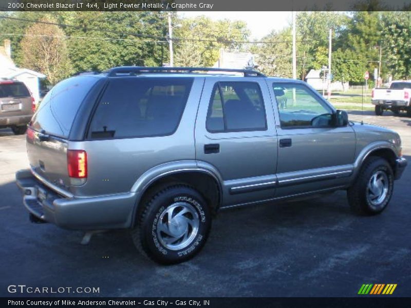 Light Pewter Metallic / Graphite Gray 2000 Chevrolet Blazer LT 4x4