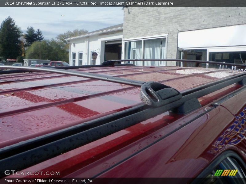 Crystal Red Tintcoat / Light Cashmere/Dark Cashmere 2014 Chevrolet Suburban LT Z71 4x4