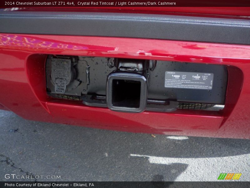 Crystal Red Tintcoat / Light Cashmere/Dark Cashmere 2014 Chevrolet Suburban LT Z71 4x4