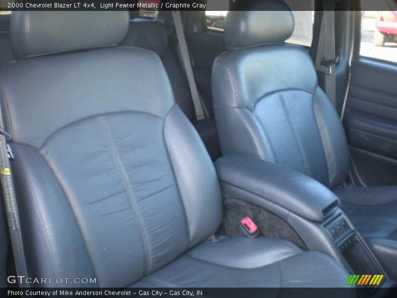 Light Pewter Metallic / Graphite Gray 2000 Chevrolet Blazer LT 4x4