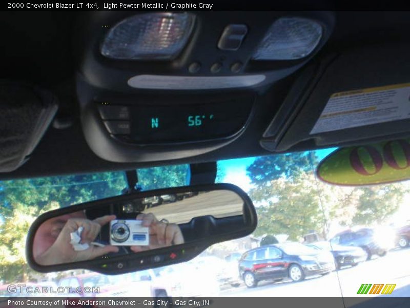Light Pewter Metallic / Graphite Gray 2000 Chevrolet Blazer LT 4x4