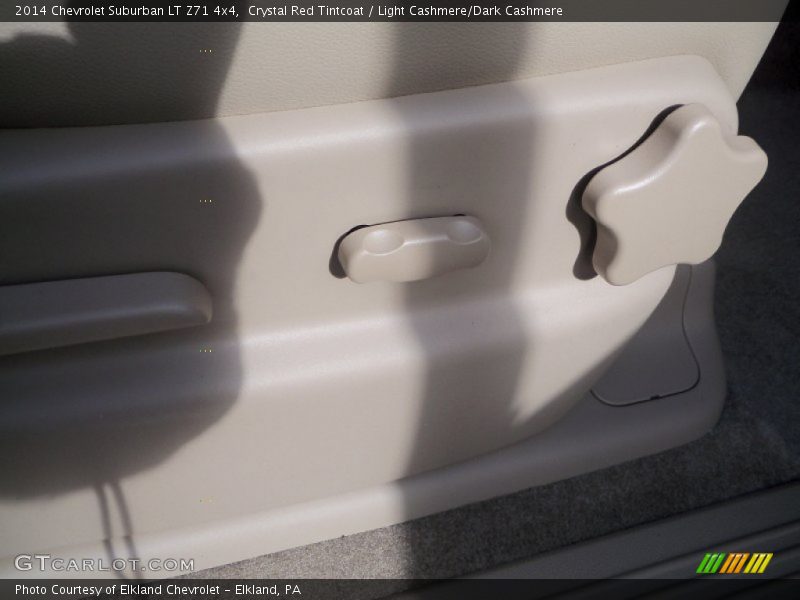 Crystal Red Tintcoat / Light Cashmere/Dark Cashmere 2014 Chevrolet Suburban LT Z71 4x4