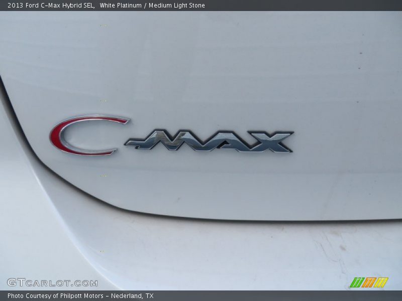 White Platinum / Medium Light Stone 2013 Ford C-Max Hybrid SEL