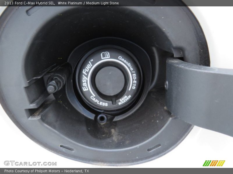 White Platinum / Medium Light Stone 2013 Ford C-Max Hybrid SEL