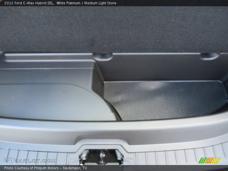 White Platinum / Medium Light Stone 2013 Ford C-Max Hybrid SEL