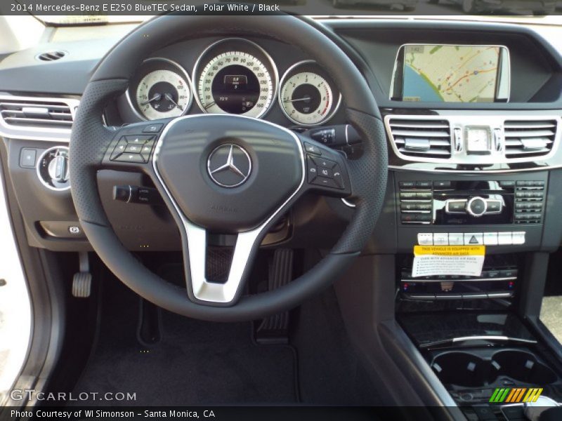 Dashboard of 2014 E E250 BlueTEC Sedan