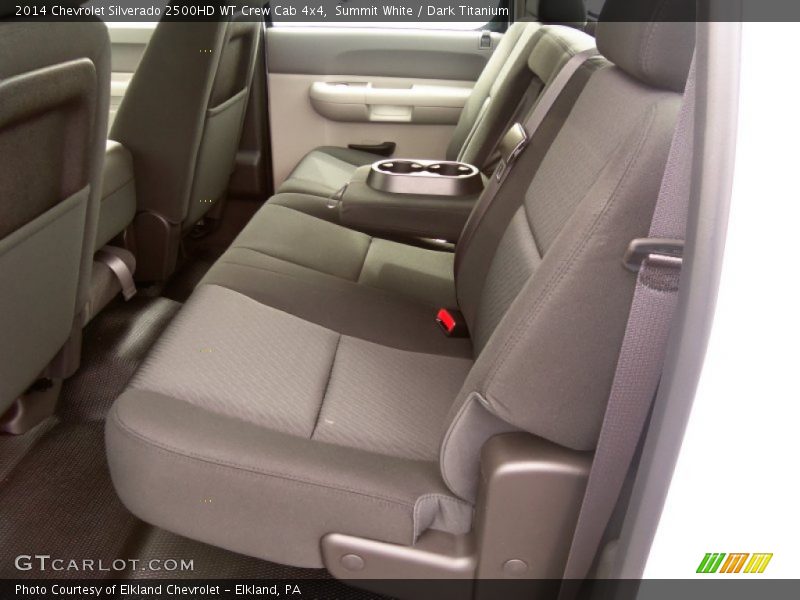Summit White / Dark Titanium 2014 Chevrolet Silverado 2500HD WT Crew Cab 4x4