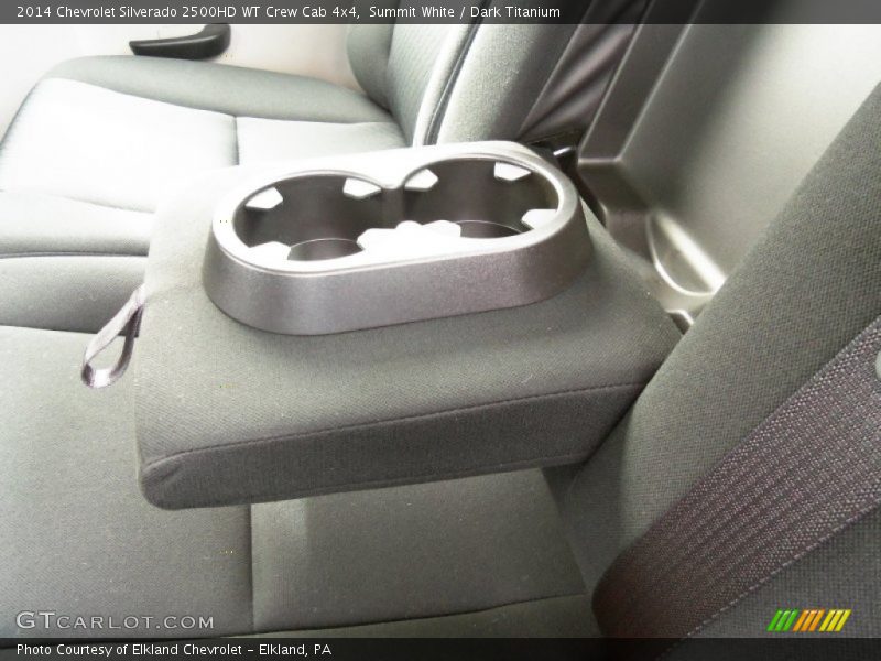 Summit White / Dark Titanium 2014 Chevrolet Silverado 2500HD WT Crew Cab 4x4