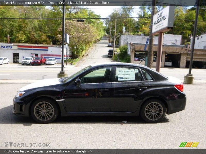 Crystal Black Silica / Carbon Black 2014 Subaru Impreza WRX 4 Door