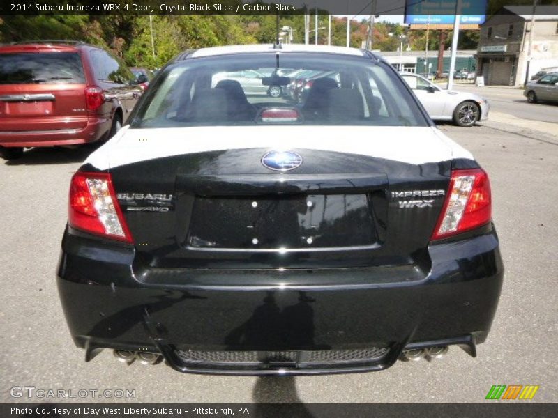 Crystal Black Silica / Carbon Black 2014 Subaru Impreza WRX 4 Door