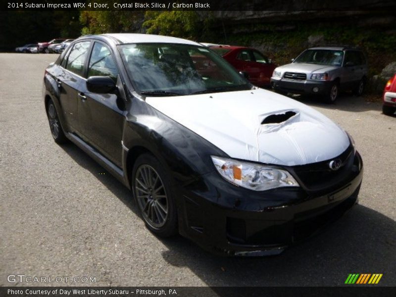 Crystal Black Silica / Carbon Black 2014 Subaru Impreza WRX 4 Door