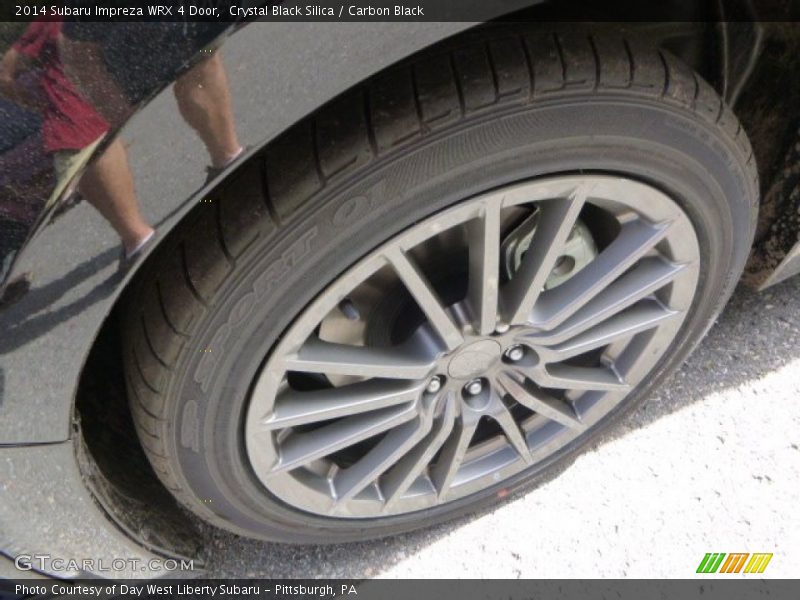 Crystal Black Silica / Carbon Black 2014 Subaru Impreza WRX 4 Door