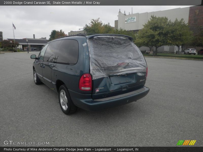 Shale Green Metallic / Mist Gray 2000 Dodge Grand Caravan SE