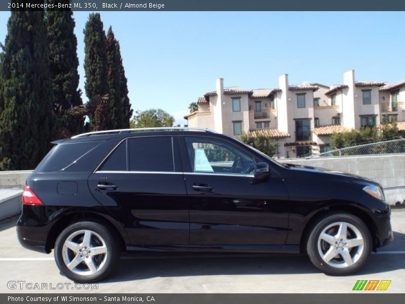 Black / Almond Beige 2014 Mercedes-Benz ML 350