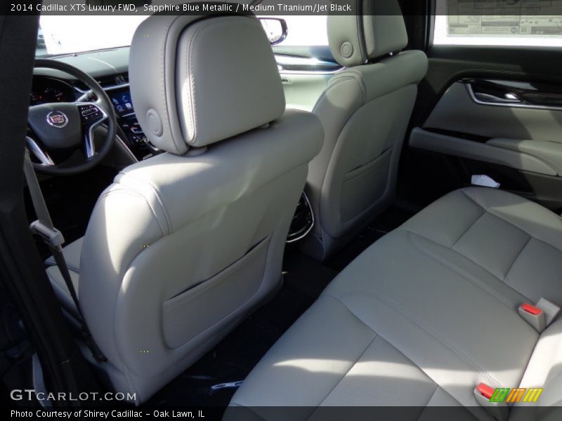 Sapphire Blue Metallic / Medium Titanium/Jet Black 2014 Cadillac XTS Luxury FWD
