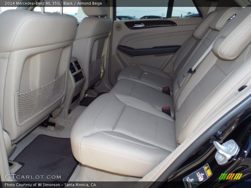 Black / Almond Beige 2014 Mercedes-Benz ML 350