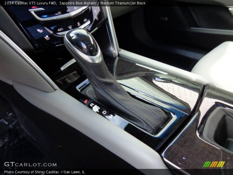 Sapphire Blue Metallic / Medium Titanium/Jet Black 2014 Cadillac XTS Luxury FWD