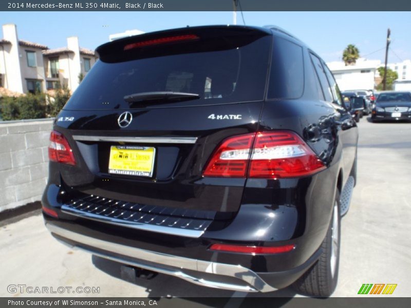 Black / Black 2014 Mercedes-Benz ML 350 4Matic