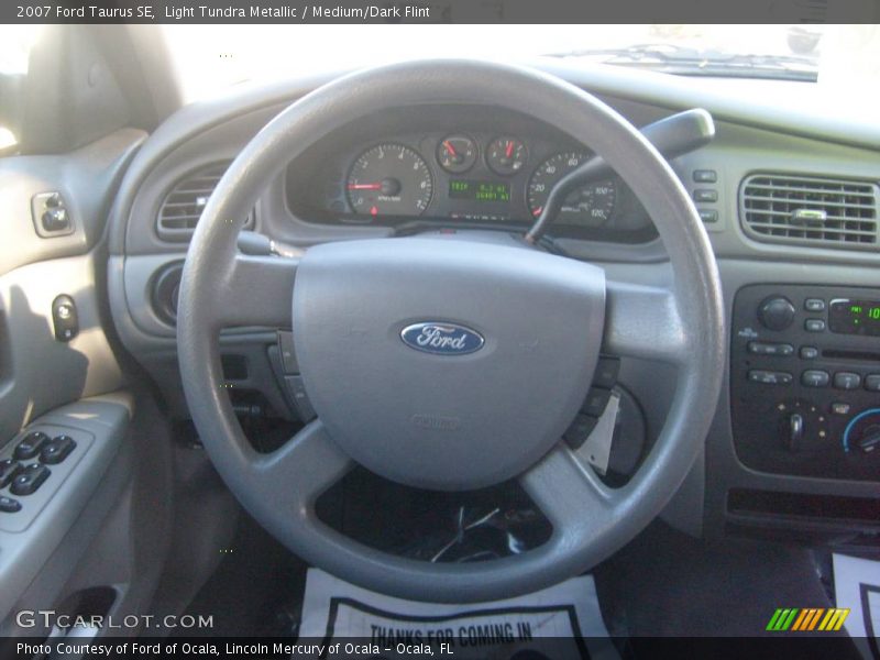 Light Tundra Metallic / Medium/Dark Flint 2007 Ford Taurus SE