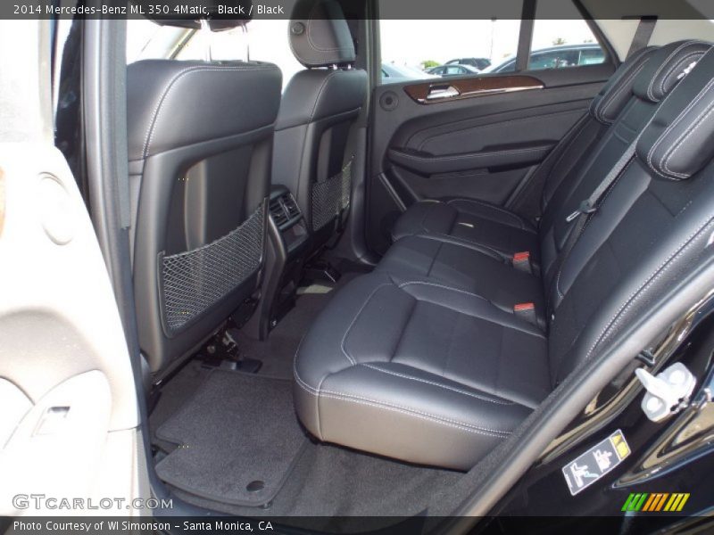 Black / Black 2014 Mercedes-Benz ML 350 4Matic