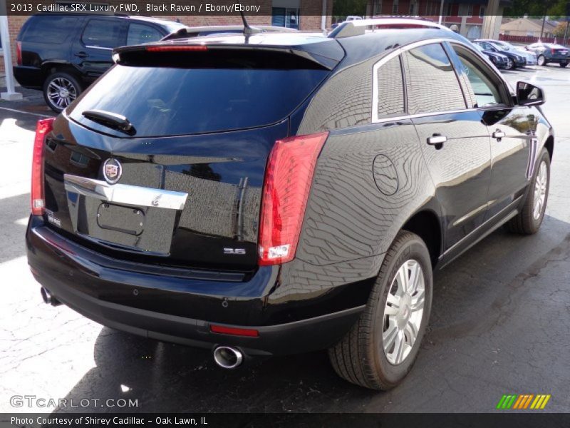 Black Raven / Ebony/Ebony 2013 Cadillac SRX Luxury FWD